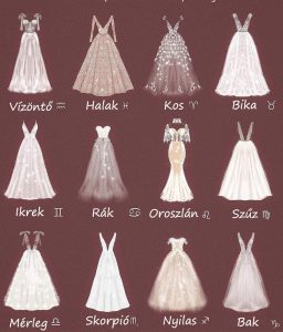 Milyen esküvői ruha áll közel hozzád horoszkópod alapján?